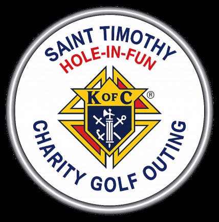 Knights of Columbus Hole in Fun Golf Outing