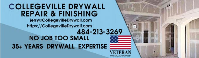 Collegeville Drywall Repair and Finishing