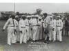 This March 25, 1933 photo with Kids and Kubs players on" Babe Ruth Day" meeting the "Sultan of Swat" The Three-Quarter Century Softball Club (aka Kids and Kubs) just beginning their 92nd season. Babe's baseball career was near its conclusion in 1935.