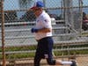Dr. Sibbi Caliendo scores his home run in game action at North Shore Park, January 2, 2020.  Sibbi is an example of how important a positive attitude is to good health.  
