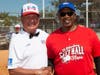 Don "Cubbie" Kutchinski, newly elected Board member, welcomes St Petersburg Mayor Ken Welsh at the annual Mayor's game at North Shore Park, February 17, 2022. He will join the Board at its December 8, 2022 meeting