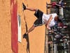 Many great hitters came to the plate as the 3 the teams battled throughout the five inning contest. Several swing so hard it turned them sideway.