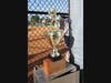 At stake in the annual face-off is a travelling trophy currently residing in the mayor's office.