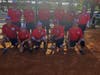 The KOLTS, led by captain Gordon Norton (absent from photo), included here Billy Barrett, Mike Whitaker, Bob Pugliese, Al Enweiler, Walt Ewald, Barb Ewald, Dave Glauner, Dave Larame, Doug Righter, Neil Scarborough, Peewee Di luils, and Dan Kopatich
