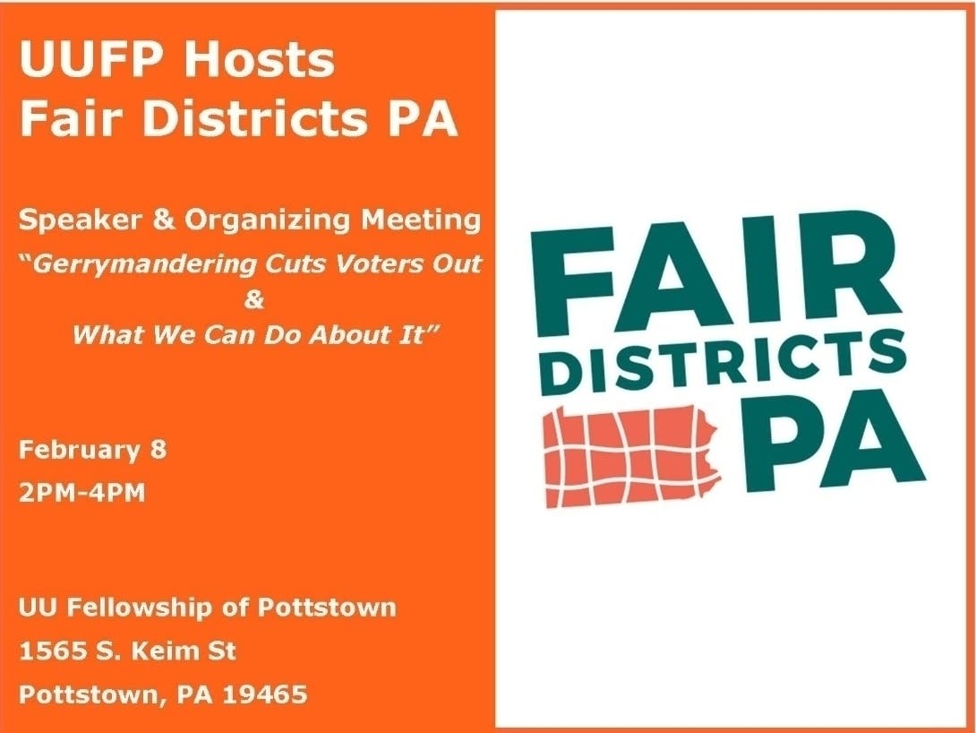 Speaker/Organizing Meeting in February