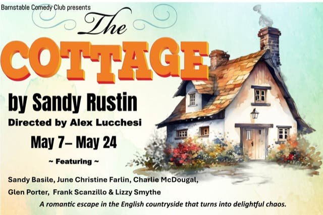 The Cottage, a rollicking romp by Sandy Rustin 