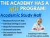 The Academy's New Academic Study Hall Program: Enrolling now!