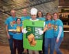 St. Peter Lutheran School staff takes a picture before wrapping things up for the night at McDonald's 
