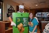 Ashley Pantos and  Pie Guy Andrew Hancock pose for a picture