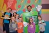 Alyssa Patrickus, Audrey Tison, Morgan Roberts, Gavind and Maddie Smith and Riley Nelson were thrilled to see Assistant 