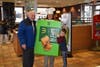 Jill Smith, Vinny Smith and Jim Paulson Make it a family night at McDonald's