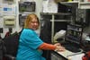 Teacher Sue Barker was ready to run the Lisle McDonald's after volunteering at the McTeacher's Night! 