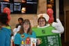 Lisa Hehn and Nina Gdowski sold pies and greeted students!