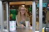 Kara Donovan works hard at the Drive-Thru to raise money for Ronald McDonald House.