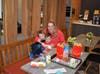 Kristen, Channing, and Jordy Wolf loved eating a meal at McDonald’s during ​McTeacher’s Night.