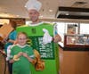 Stephanie Raia was so happy to see Mr. Dastych at Chaney Monge McTeacher's Night.