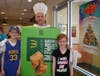 Maxxwell and Izabella Wing came to support Chaney Monge McTeacher's Night