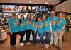 Trinity Lutheran Staff members prepare for a fun night working at McDonald's