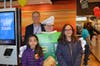 Giselle and Adrina Prieto were thrilled to see Principal Ardvino and Student teacher Keller at McTeacher's Night.