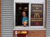 Mrs. Foy had a blast working the Drive-Thru