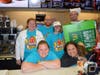 Principal Pollack and crew work hard at the Elgin McDonald's to support McTeacher's Night.