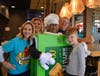 The Imrisek Family came to support Peterson PTA at McTeacher's Night.