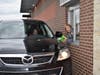 Marsha Stierwalt works the Drive-Thru at McDonald's during McTeachers Night ​