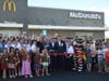 The Ribbon Cutting at the Bloomingdale McDonald's