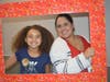 Loivia Jones and her mom enjoy the Wauconda Grade School McTeacher's Night.