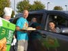 The Evans Family comesthrough the Drive-Thru to support Fry 