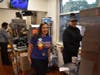 Holmes MS Acting Principal – Mrs. Richards helps out at the drive-thru during McTeacher's Night