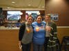 Ms. Ruden, Mrs. Ashton, and Ms. Anderson  are ready to raise some funds for Abbott MS at the McDonald's on Larkin in Elgin.