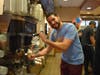Mr. Diaz loves making Vanilla cones for the Abbott MS Students at the Larkin Ave McDonald's
