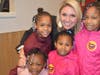 The Willett and Rogers Families were thrilled to seePrincipal DelFiacco at McTeacher's Night.