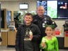 Niles Police Officer Rod Whiteman joined Commander Tom Fragassi's children in the fun during the Cone With A Cop event at the Niles McDonald's on October 30th.