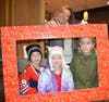 The Hill Family comes out to support McTeacher's Night.