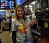 Teacher Rosario Manzello learned how to make a Vanilla Cone during the Century Oaks Fundraiser at the Elgin McDonald's