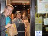 Katie Patterson works hard at the Drive-Thru to support McTeacher's Night. 