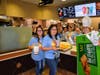Washington Elementary teachers prepare for a great night of fundraising at the Bear Family's Elgin McDonald's on Larkin Avenue