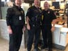 D/C Botterman, Ofc. Jacobson and Chief Wermes pose for a picture