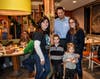The Oswald Family was happy to see Principal Rosary Horne at McTeacher's Night Held at the Stratford Drive., Bloomingdale McDonald's