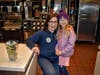 Lucy Castle was very excited to see her teacher, Mrs.Gorenz at the Batavia McDonald's during McTeacher's Night in Batavia.