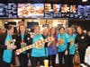 Frassati teachers ready to work hard at the Wauconda McDonald's. 