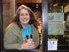 Teacher Elizabeth Piper works hard at the Drive-Thru.