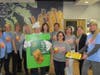 Saint Emily School teachers and staff gather for a picture before the fun begins at the McTeacher's Night held on Thursday, January 30th at the Mt. Prospect McDonald's.