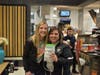 Mrs. Davis and Miss Stahlke are 'Lovin it' at McTeacher's Night