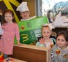 The Lyman and Dowling families come out to enjoy the Saint Christina McTeacher's Night.