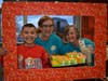 Tyler Palaccz with Assistant Principal Nichols and teacher Wojcik.