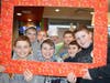 JPGainer, Sean Loughney, Jimmy McDermott, Aidan Leary, Ryan Mielnicki, Ben Perekand Matt Molesky have fun at McTeacher's Night for Saint Christina School. 