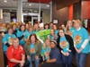 Saint Christina teachers and volunteers work hard at the Alsip McDonald's to support the school.